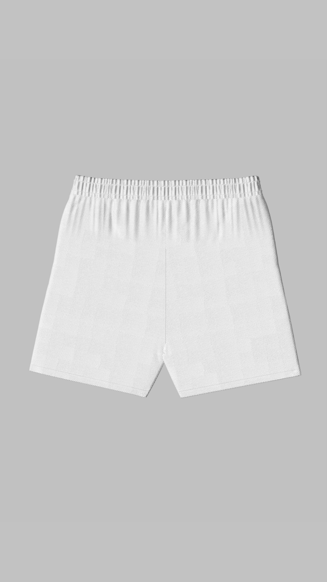 White Baseball Shorts